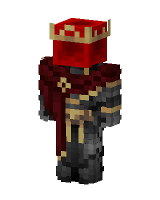 Crimson King Minecraft skin
