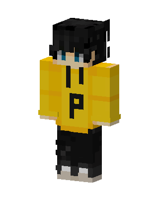 Yellow P Hoodie Minecraft skin