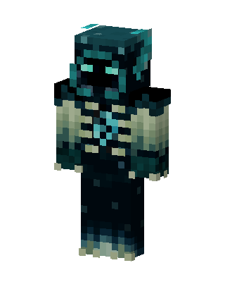 Warden Minecraft skin