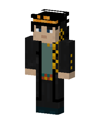 Jotaro Kujo skin, 3D preview