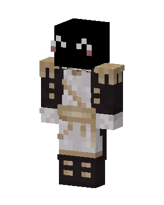 Shadow Admiral skin, 3D preview
