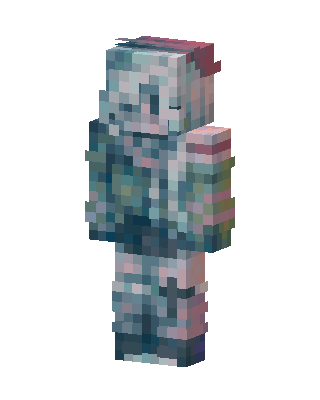 Frosty Patchwork skin, 3D preview
