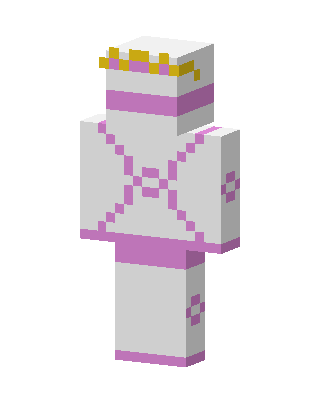 Pink Bride skin, 3D preview