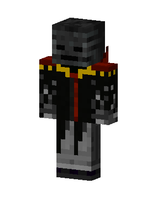 Wither Skeleton Lord skin, 3D preview