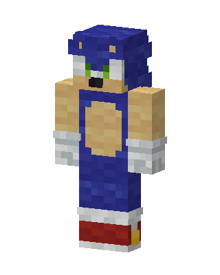 Sonic skin, 3D preview