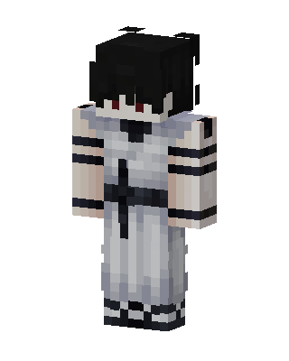 Pale Robed Wanderer Minecraft skin