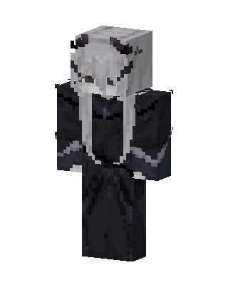 Gothic Horned Maiden Minecraft skin