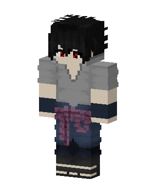 Sasuke Uchiha skin, 3D preview
