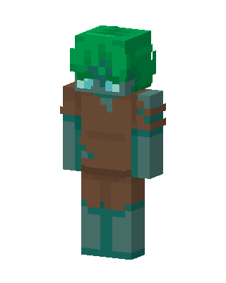 Brown Hero Boy Minecraft skin