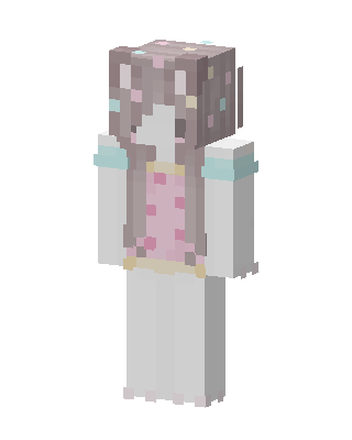 Pastel Sprinkles skin, 3D preview
