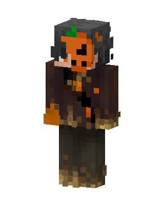Pumpkin Scarecrow Minecraft skin