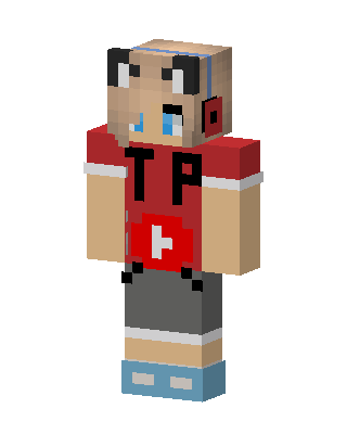 Headphone Cat Gamer Minecraft YouTuber skin