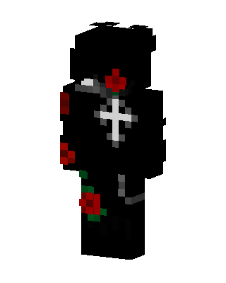 Rose Reaper skin, 3D preview