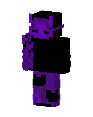 Purple Hero Boy skin, 3D preview