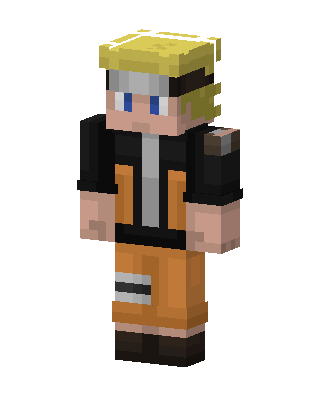 Naruto skin, 3D preview