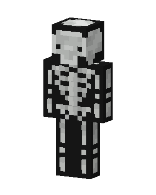 Black Mob skin, 3D preview