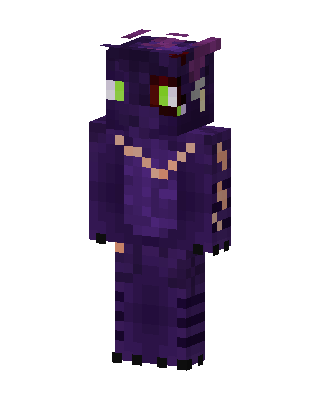 Purple Void Beast Minecraft skin