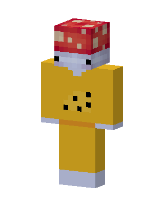Mushroom Axolotl Minecraft skin