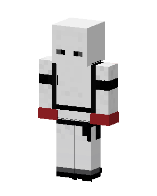 White Boxer skin, 3D preview