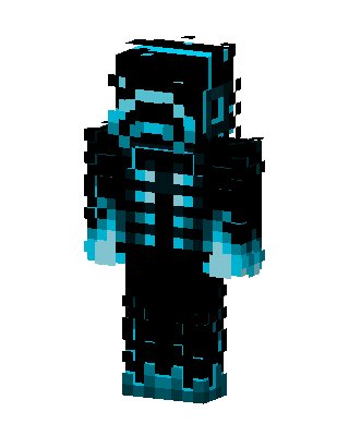 Black Hero Boy skin, 3D preview