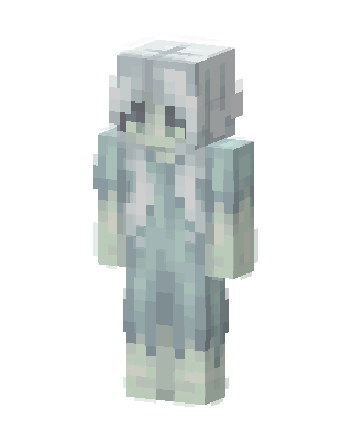 Mint Ghost skin, 3D preview