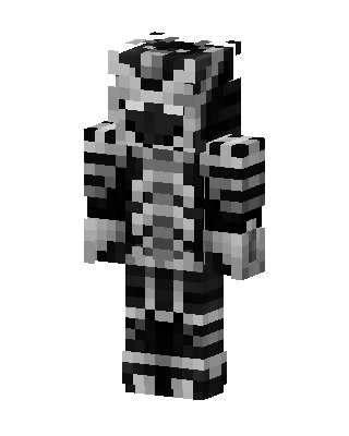 Shadow Samurai skin, 3D preview