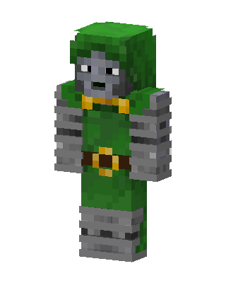 Doctor Doom Minecraft skin