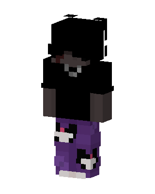 Shadow Hoodie skin, 3D preview