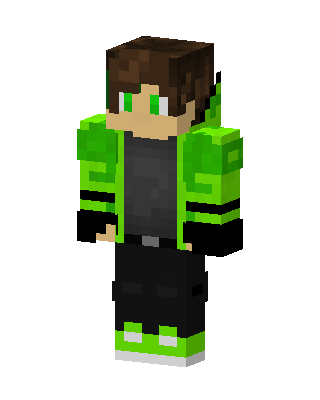 Green Player Boy Minecraft green skin