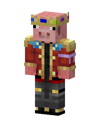 Technoblade skin, 3D preview
