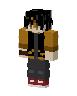 Streetwear Hoodie Boy skin, 3D preview