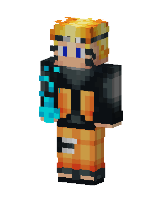 Naruto skin, 3D preview