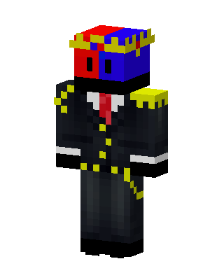 Black King skin, 3D preview