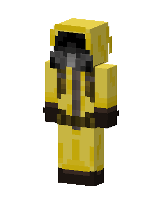 Hazmat Survivor skin, 3D preview
