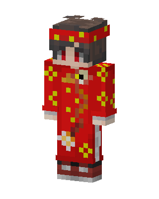 Red Holiday Minecraft skin