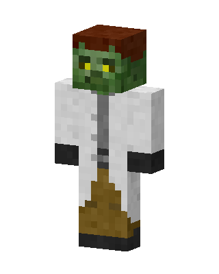 White Glowing Villain Boy Minecraft skin