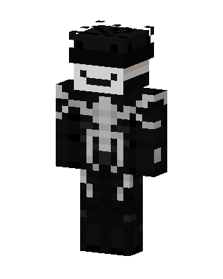 Skeleton Dream skin, 3D preview