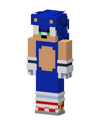 Sonic skin, 3D preview