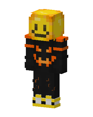 Smiley Hoodie skin, 3D preview