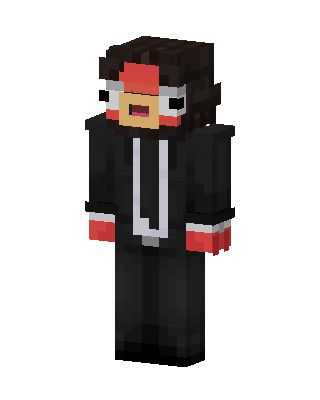 Masked Suit Guy skin, 3D preview