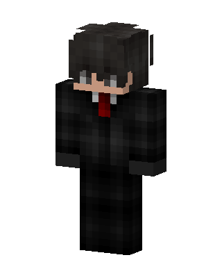 Suited Boy skin, 3D preview