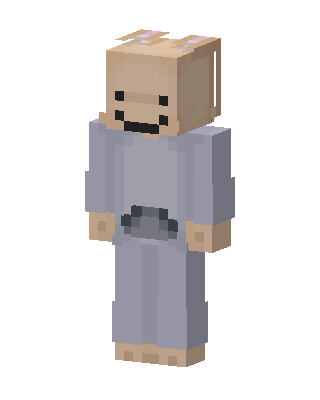 Gray Mob skin, 3D preview