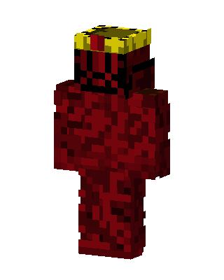 Red Hero Boy skin, 3D preview