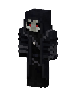 Black Hooded Villain Boy Minecraft skin