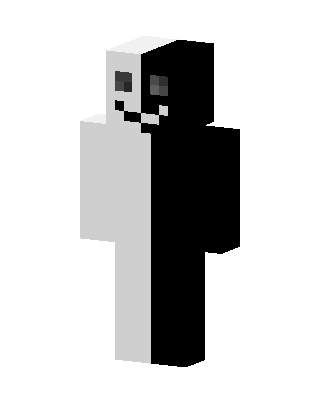 Split Smiley skin, 3D preview