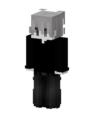 Black Goth Boy Minecraft goth skin