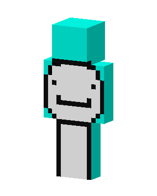 Teal Mob Boy Minecraft skin