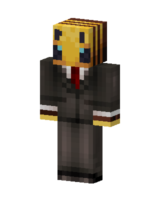 Bee In Suit skin, 3D preview