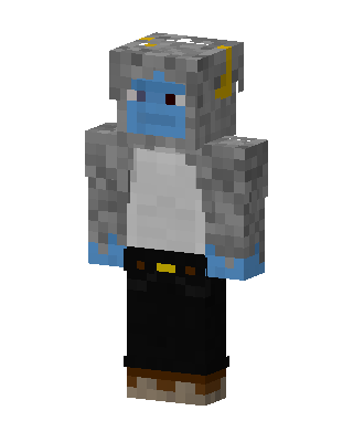 Stone Yeti skin, 3D preview