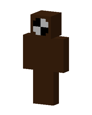 Brown Masked Mob Boy Minecraft skin